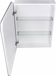 Style Line Зеркальный шкаф Каре 50 L с подсветкой – фотография-4
